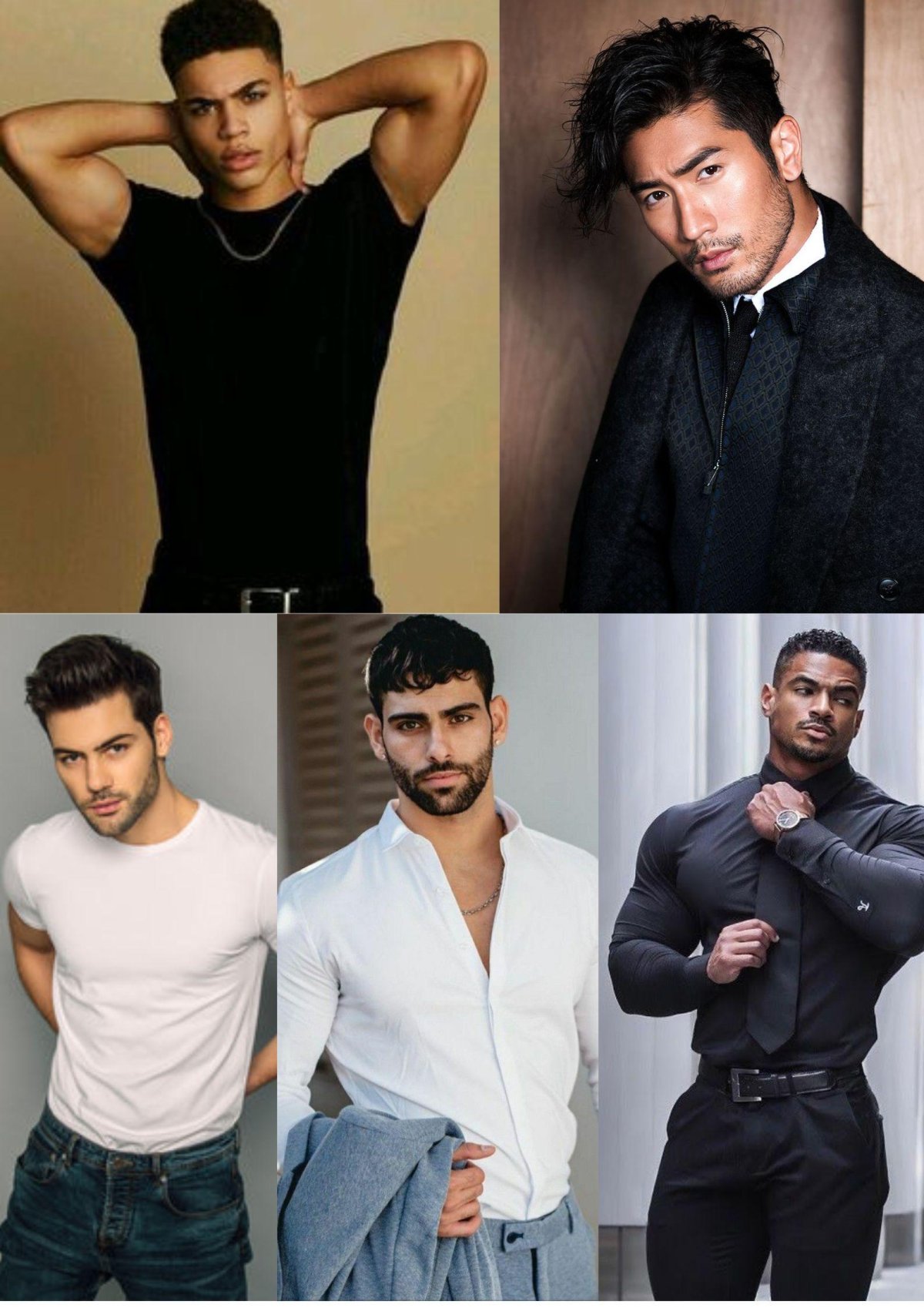 Mannequins/Modèles hommes pour émission musicale