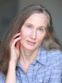 Stéphanie Boré - Portrait chemise bleue