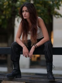 sur un banc