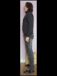 Pied profil gauche