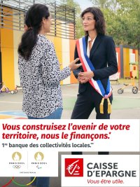 Elue - comm interne affiche 2022 Caisse Epargne