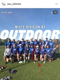 Ultimate frisbee