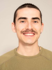 fabio with a moustache
