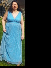 Robe bleue