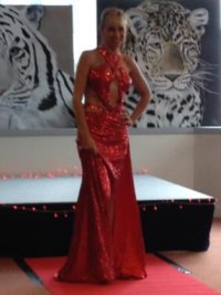Robe rouge