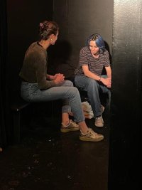 extrait d'une répétition au nouveau théâtre de l'atalante