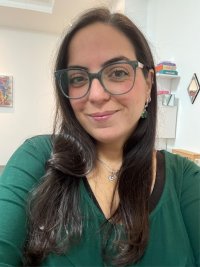 Jennifer AVITAL   lunette verte