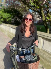 À vélo