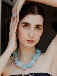 Jewellery shoot precious stones