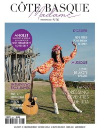 Lilia - couverture de magazine "Côte Basque Madame