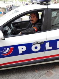 Sébastien LECLERC - policier en véhicule
