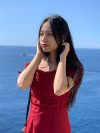 Trinh à la mer