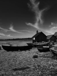 Sur l'île de Farö. Résidence d'Igmar Bergman