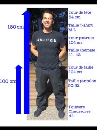 Billy Johansson Sizes